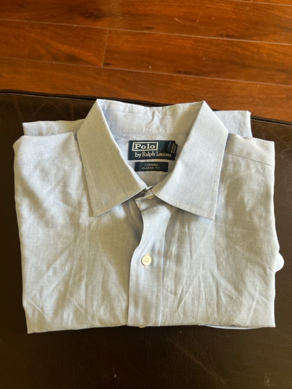 Polo by Ralph Lauren Pale Blue Men's Dress Shirt - Classic Collar